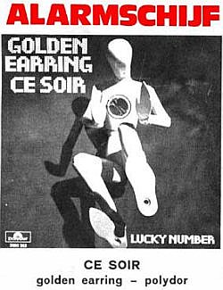Golden Earring single Ce Soir Alarmschijf Dutch Top 40 February 22 195